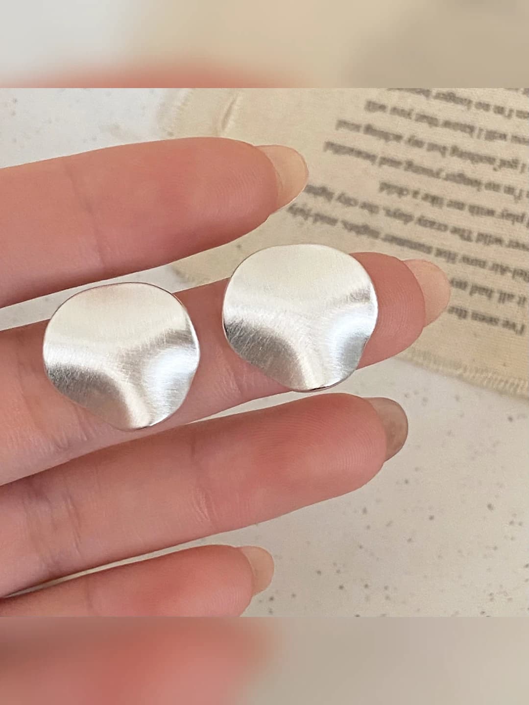 A-1491 Silver earrings