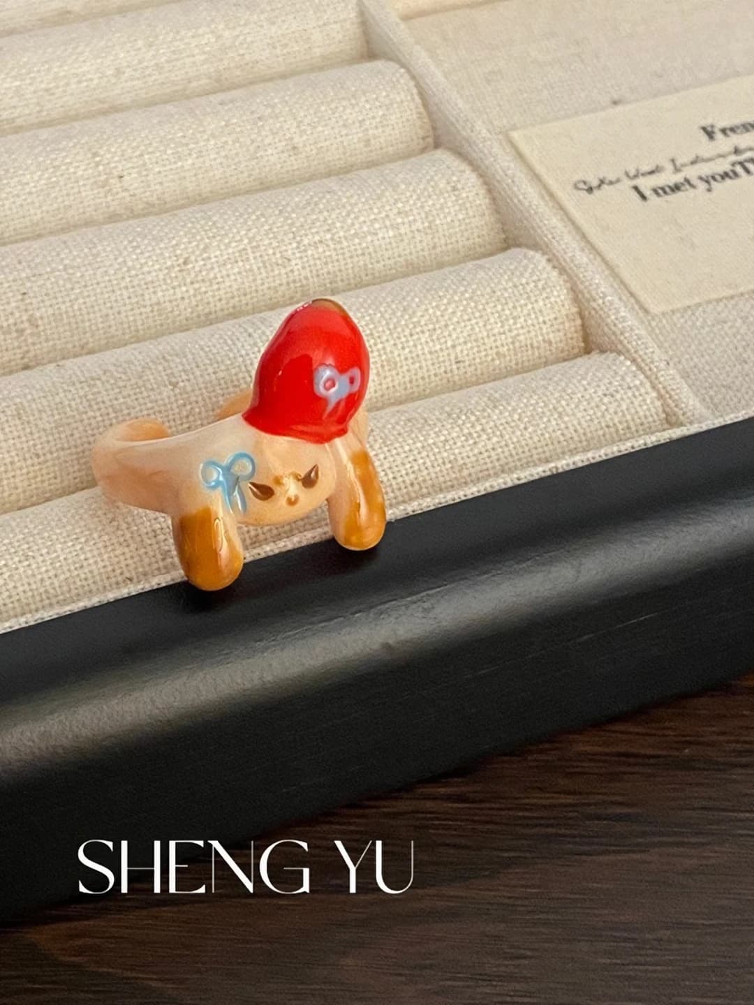 Little red hat ring