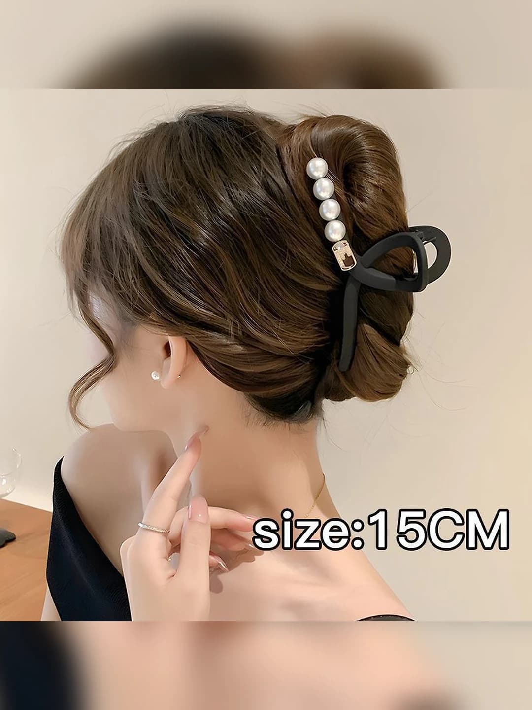 6# Matte small pearl 15 cm