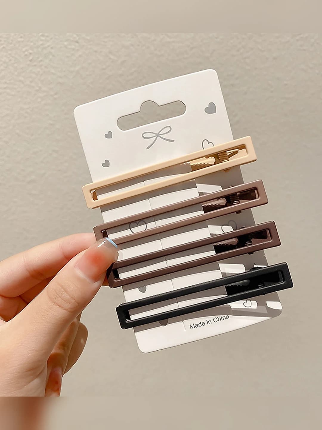 2# Square clip 4 pcs set