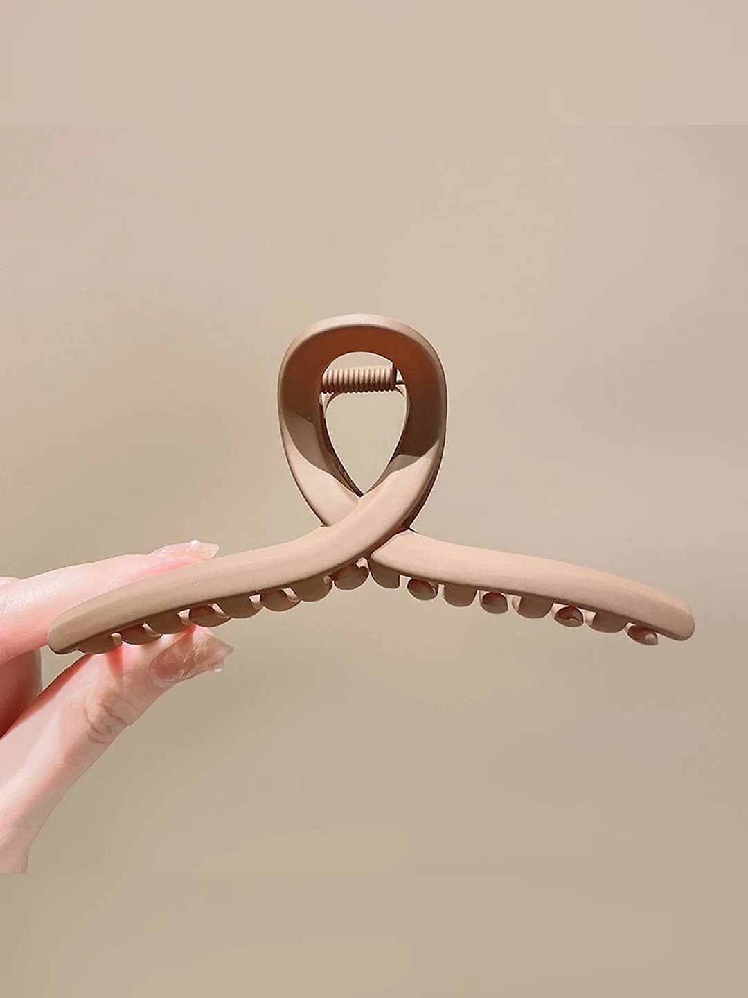 47# Large coffee Y-clip 13CM