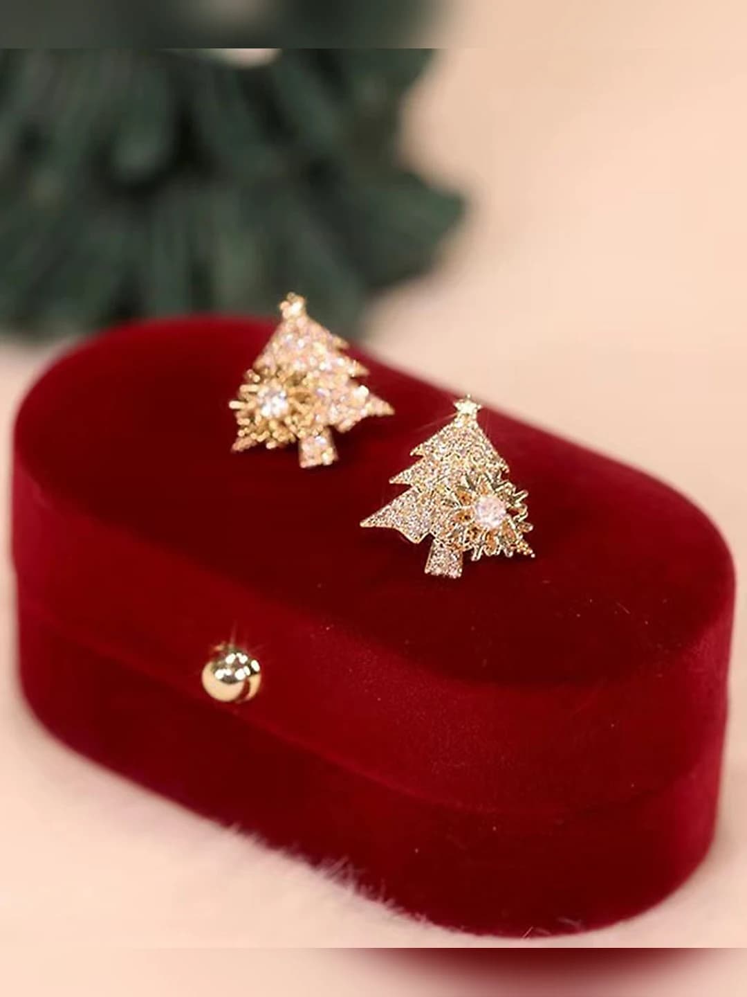 Gold rotating tree