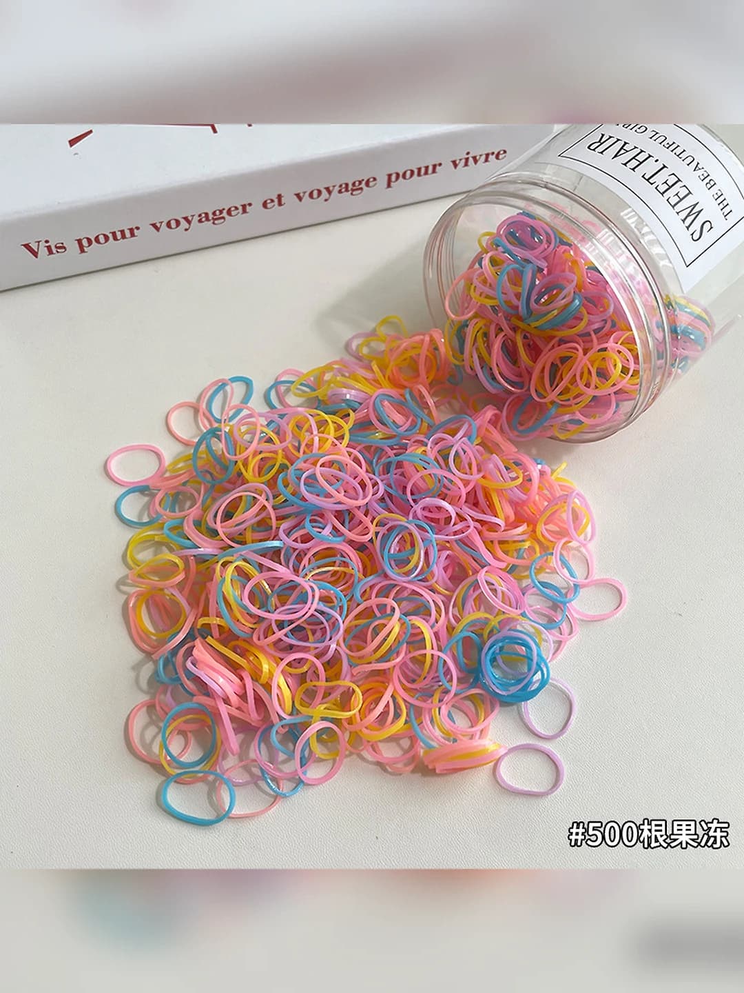 4# Thick spring color, 500 pcs