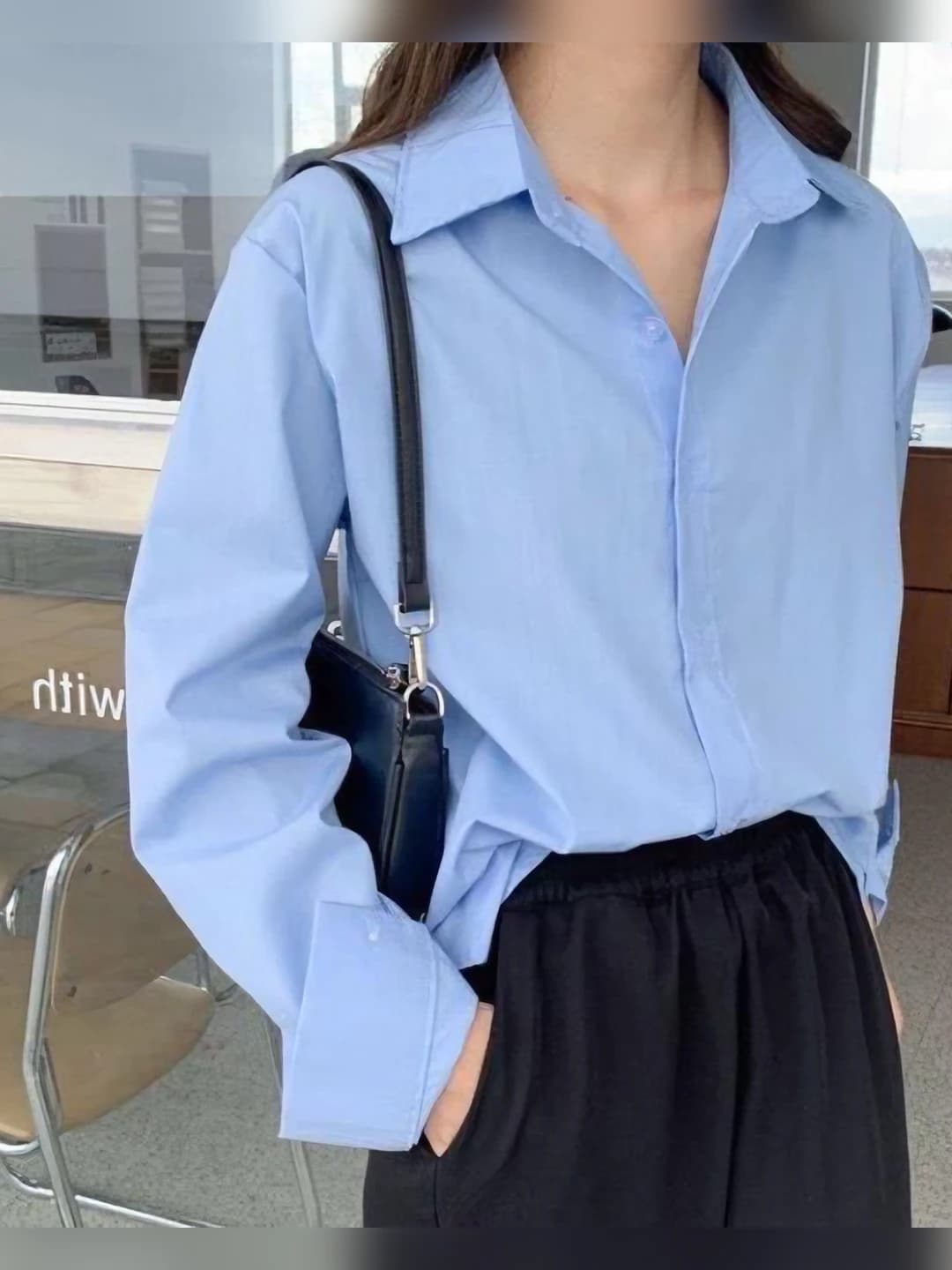 Blue long sleeve