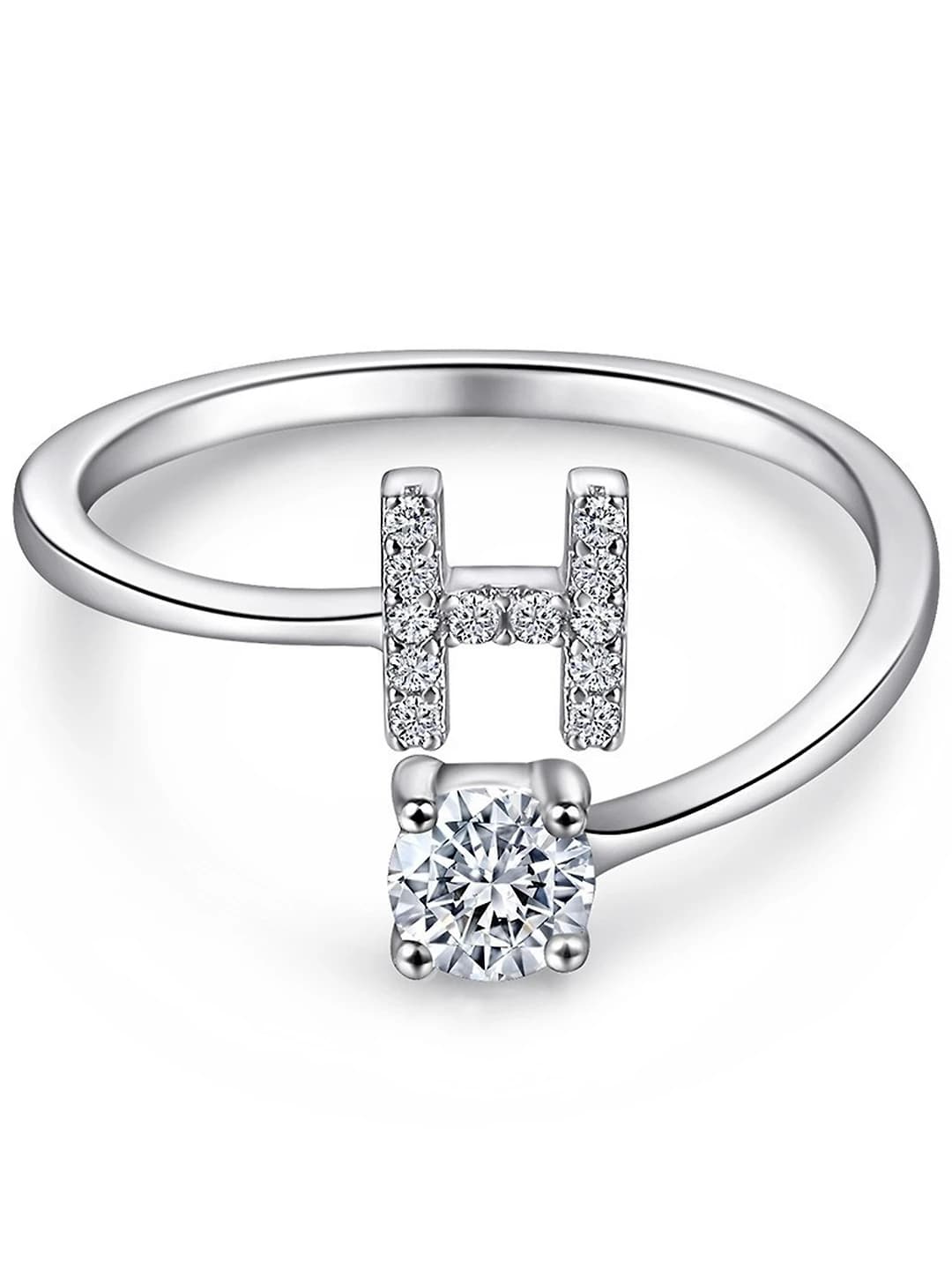 Letter ring — H