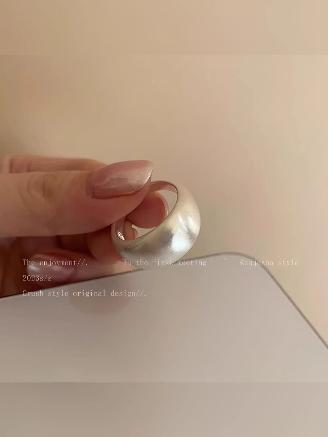 Matte silver A