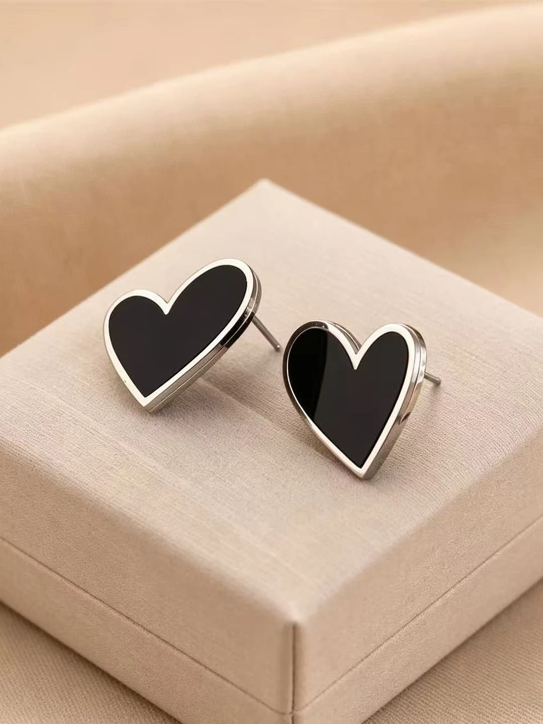 Silver, black