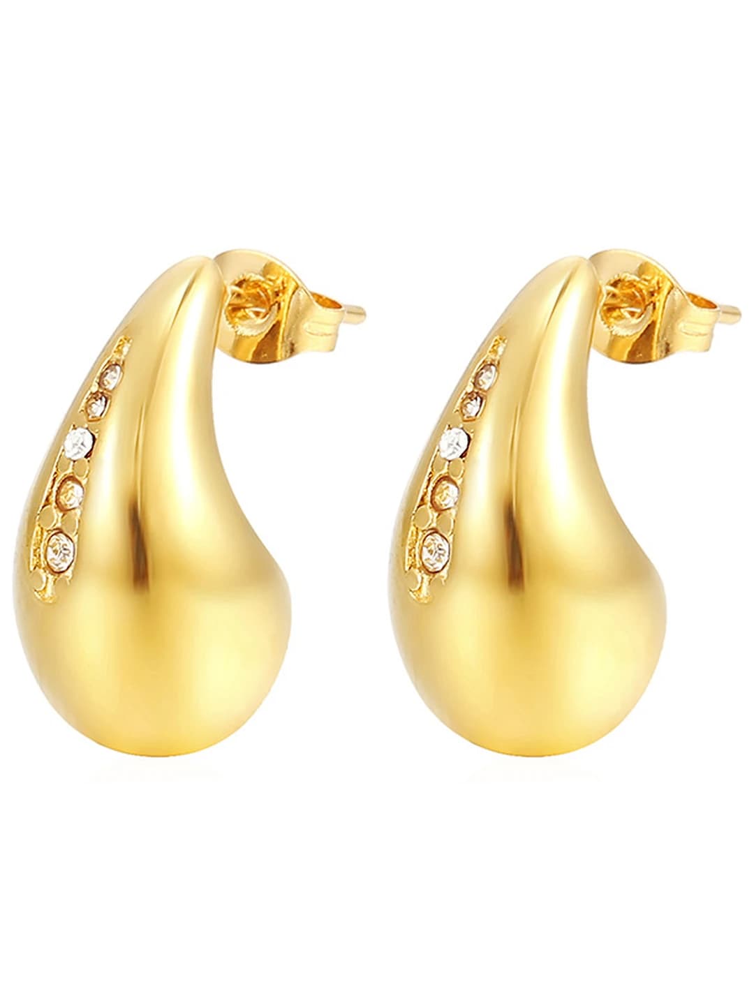Olmosli tomchi shakli oltin rang MS-482