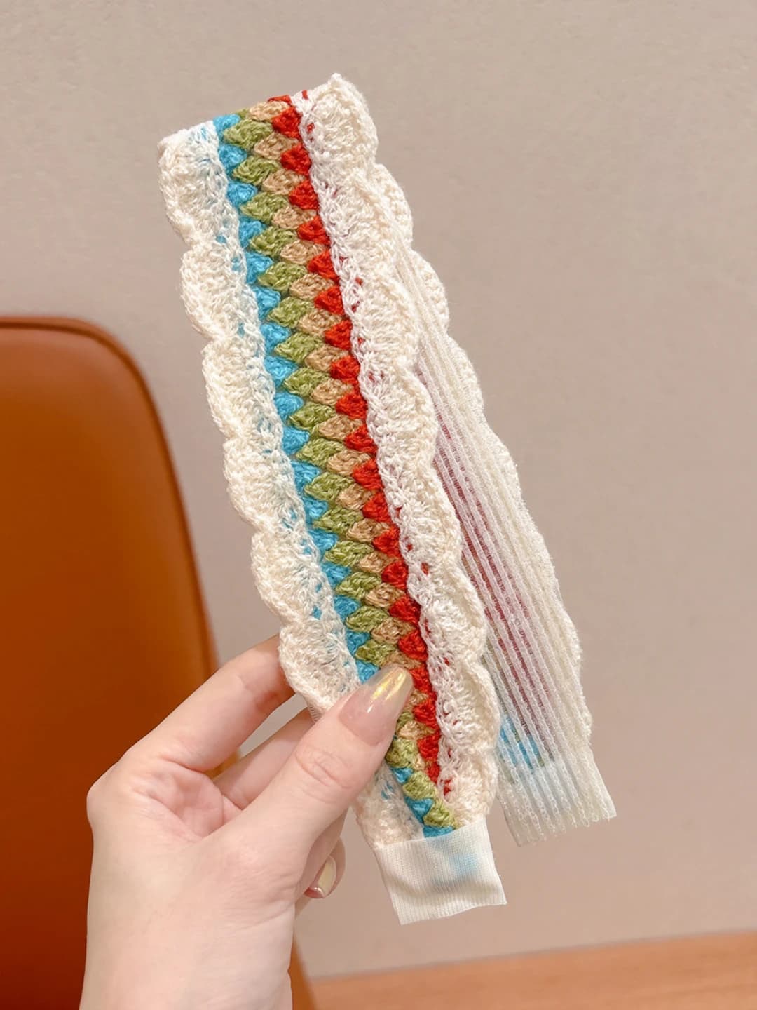 1# Multicolour braided 37.5 cm
