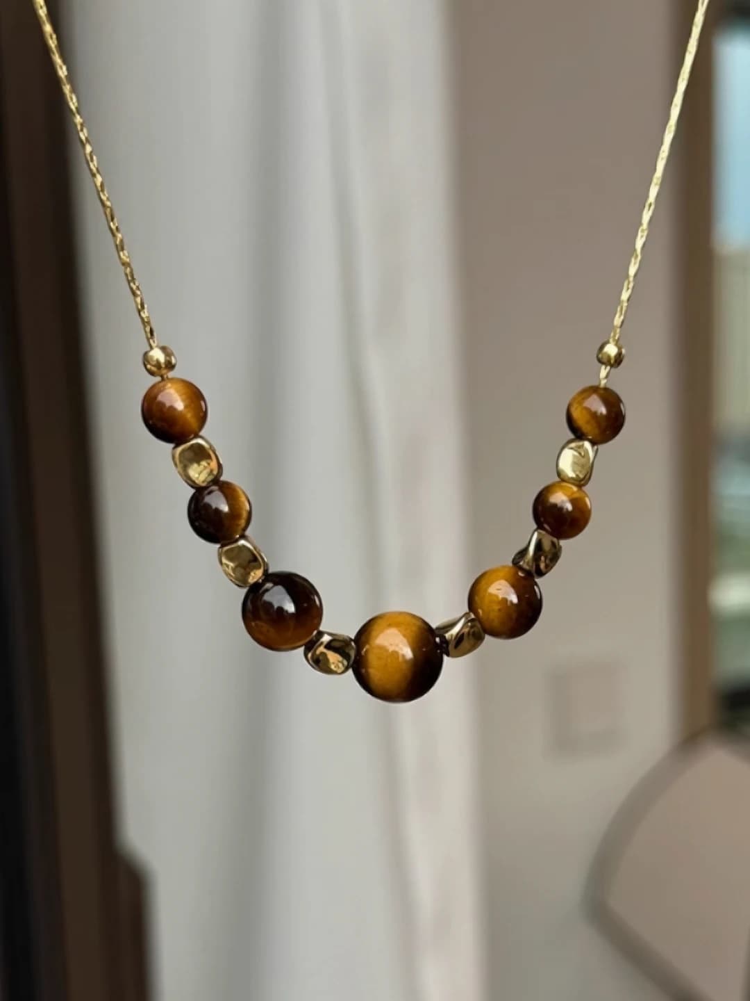 21# Necklace Gold Coffee