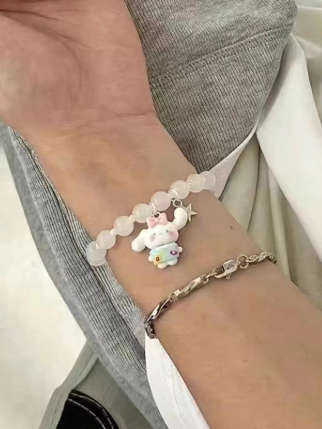Cinnamoroll glass bracelet