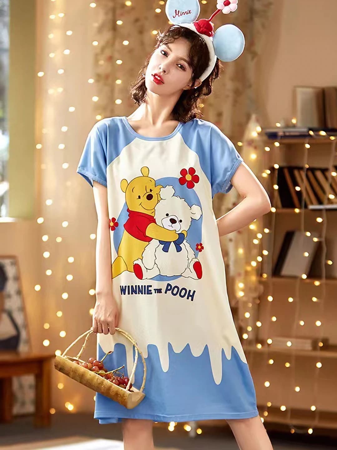 Nightgown - Blue bear