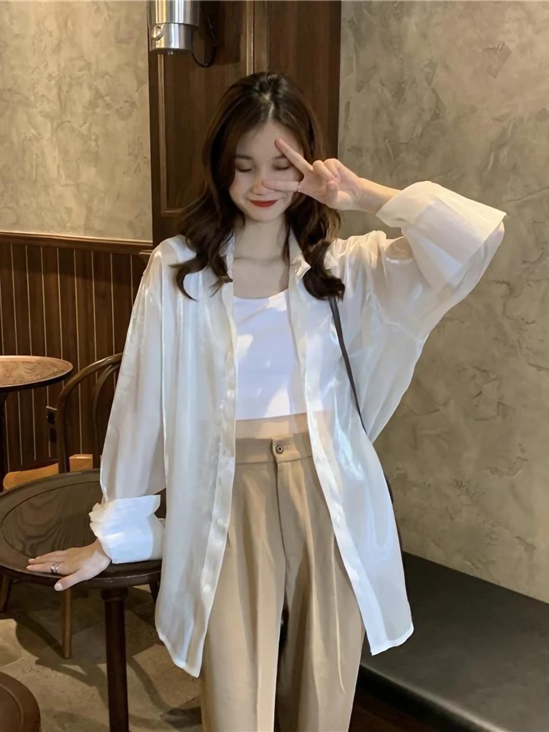White, fabric