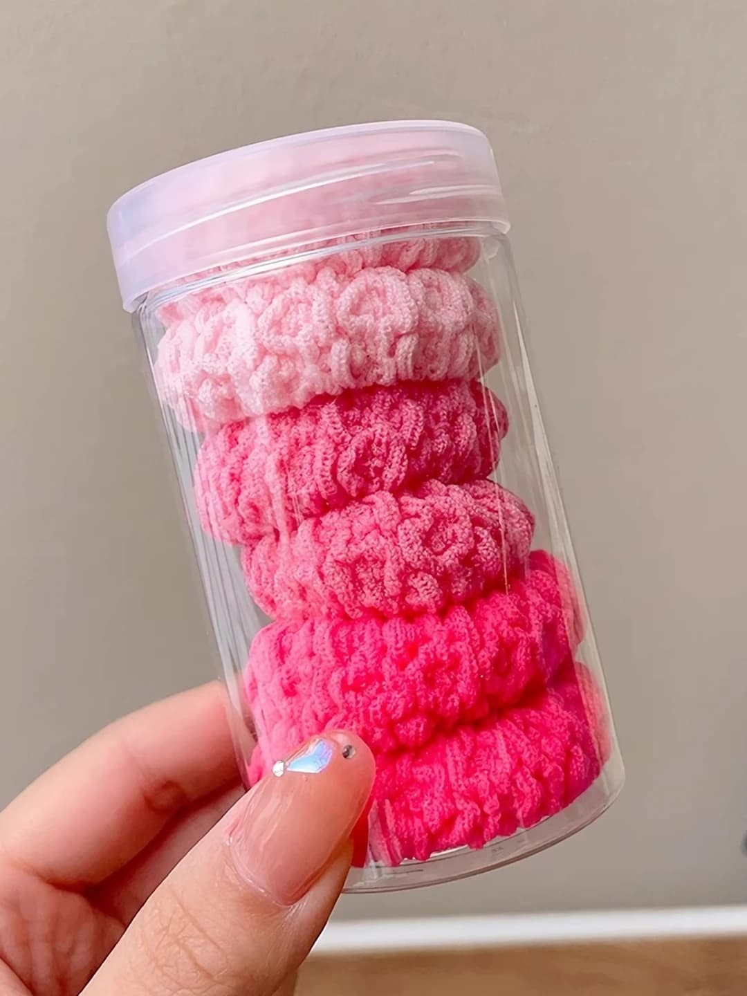 3# Pink 6 pcs