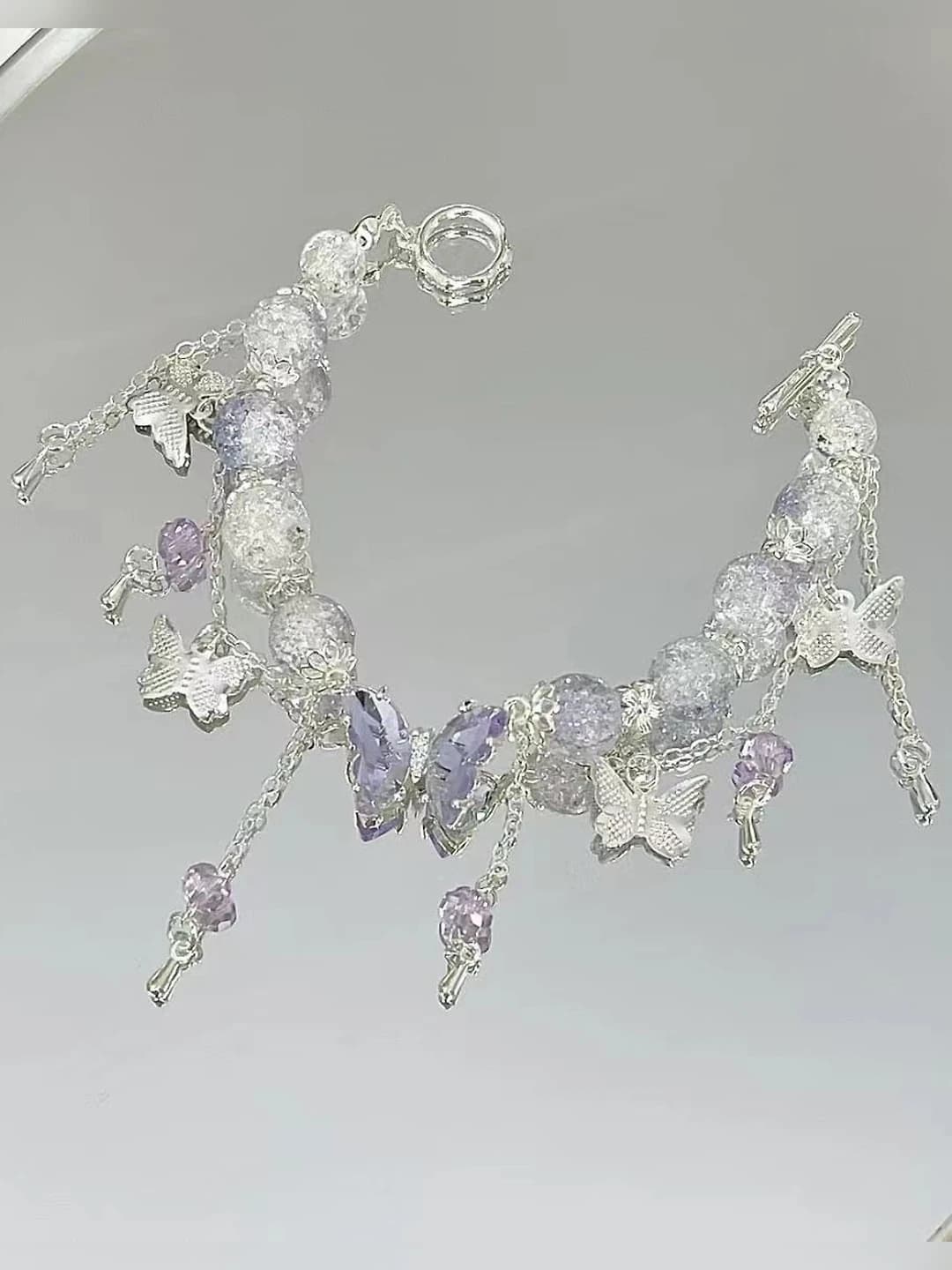 Flying butterflies