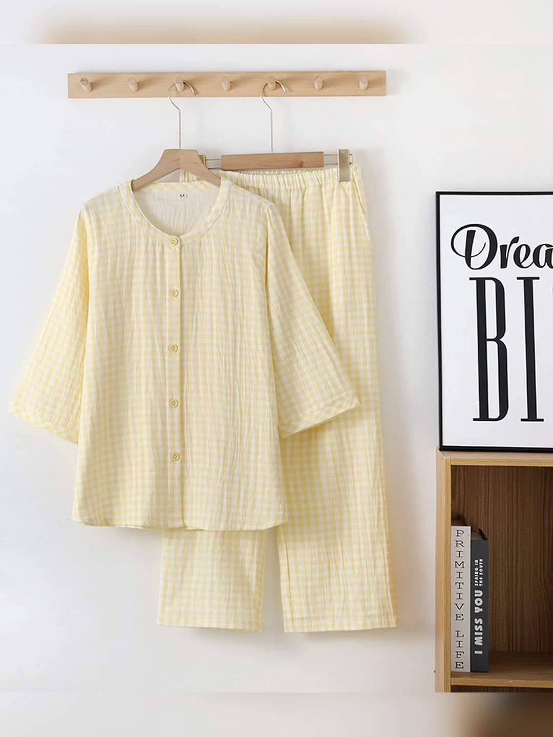 Yellow plaid