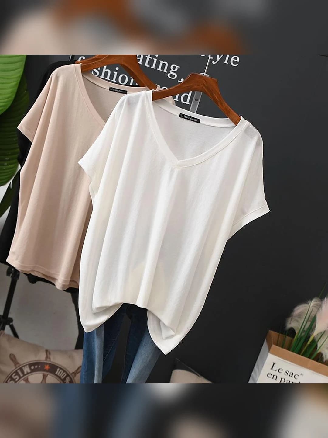 White (with lining)
