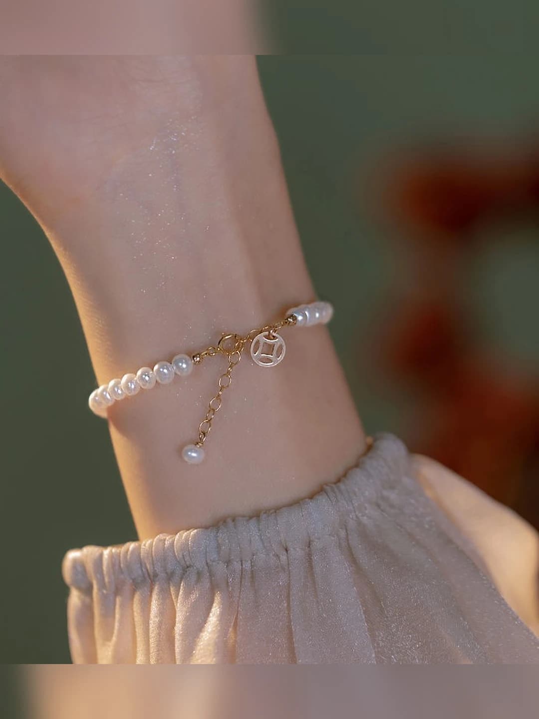 Coin bracelet