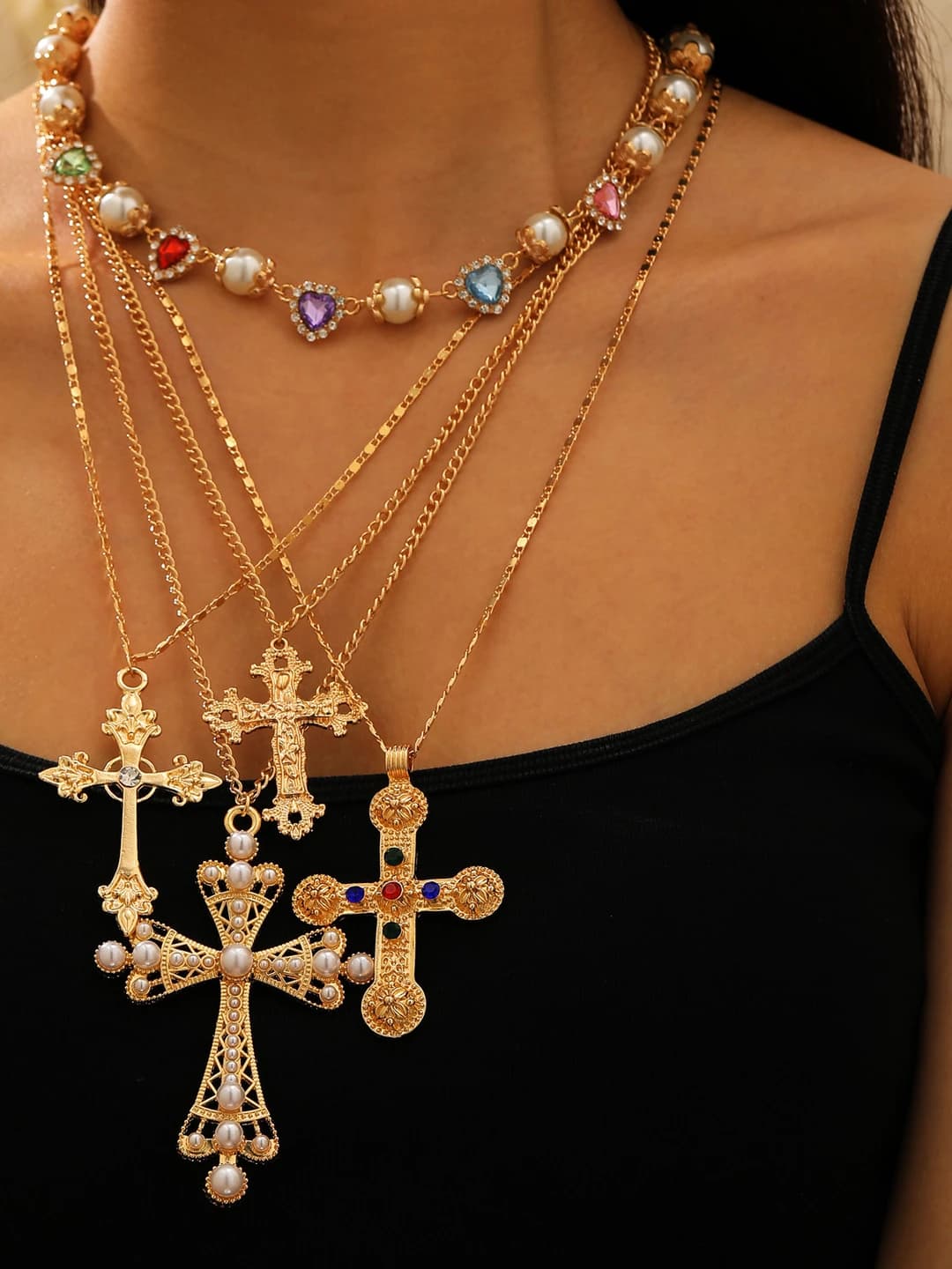 0112+3971 (layered necklace)