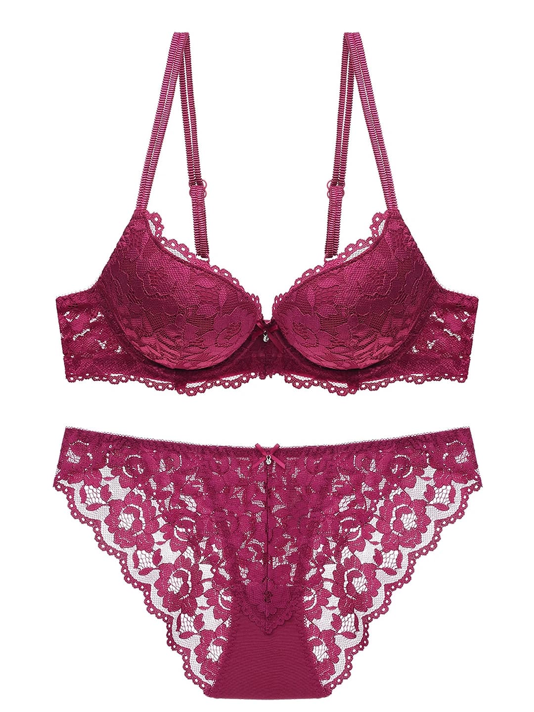 Wine red set
