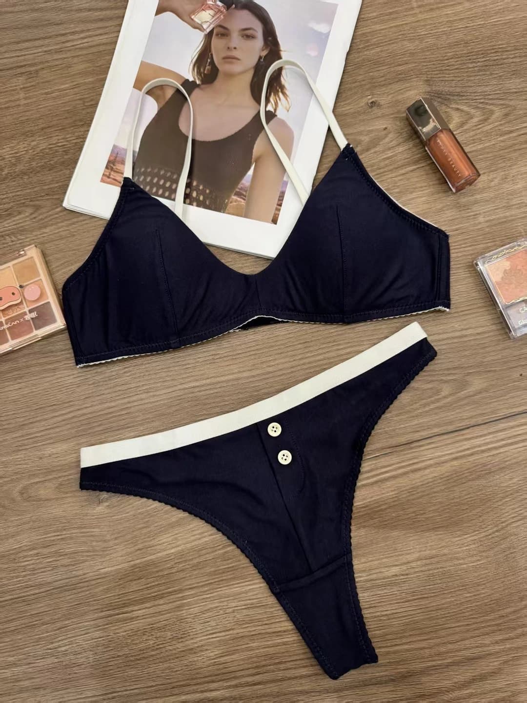 Navy + T-shorts