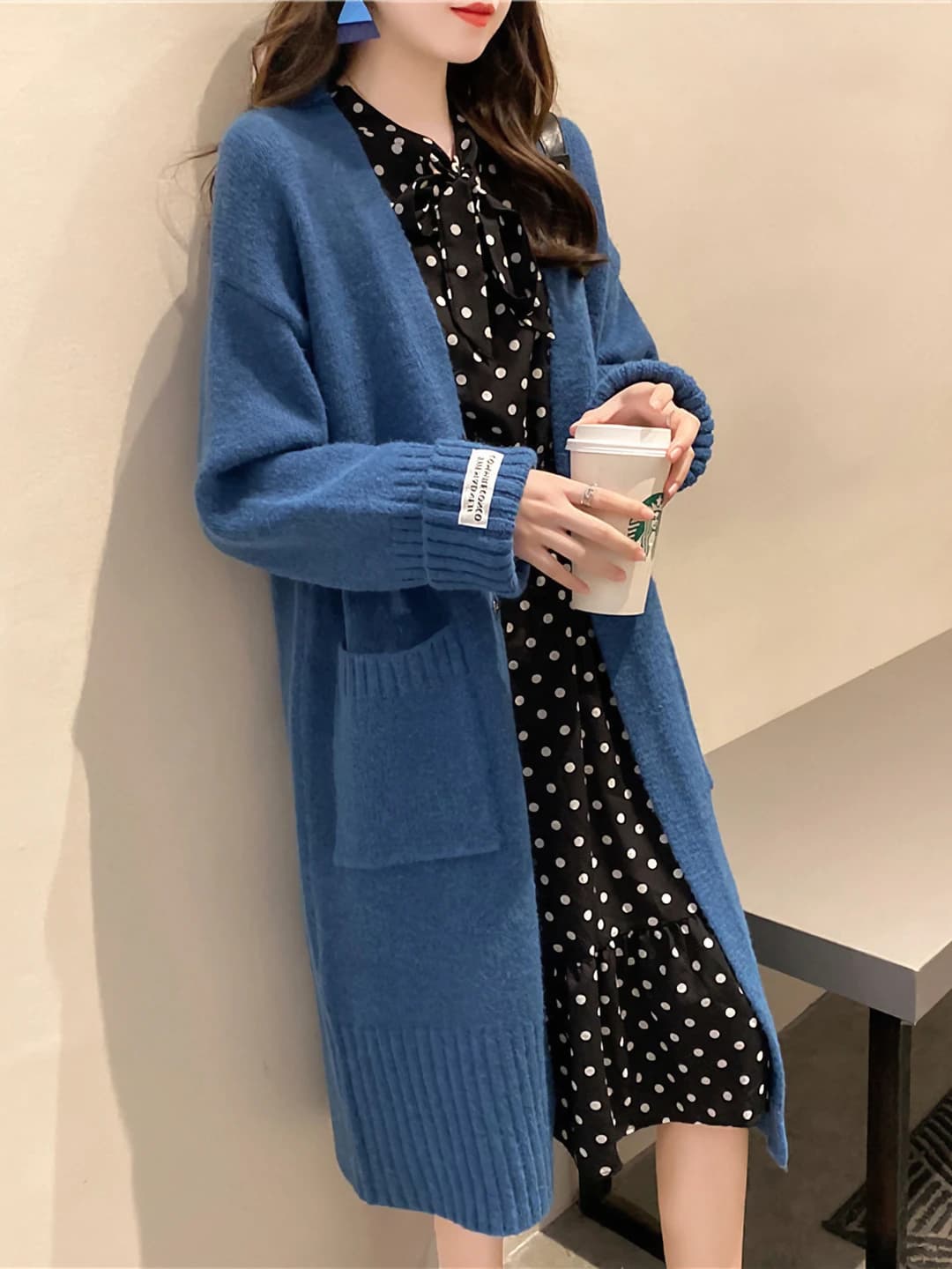 Blue no buttons