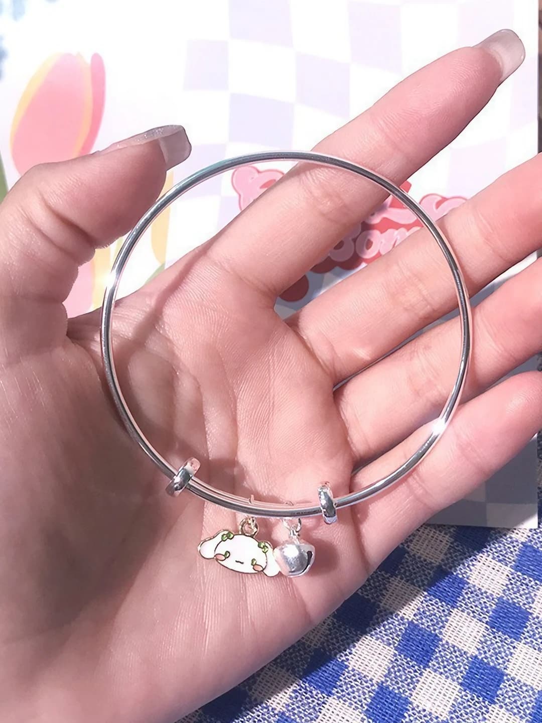 Браслет Cinnamoroll с короткими ушами #SZ093