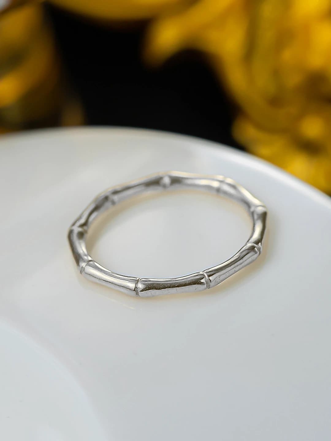Bamboo knot - Silver