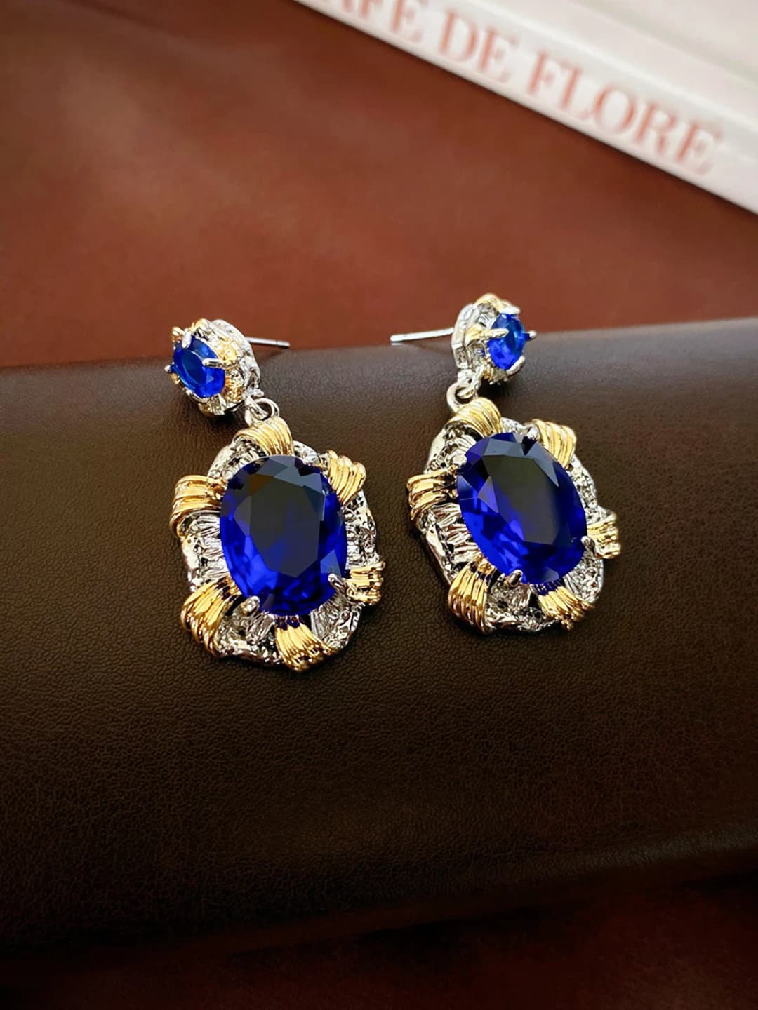 2# Silver post - Silver - Gold - Blue