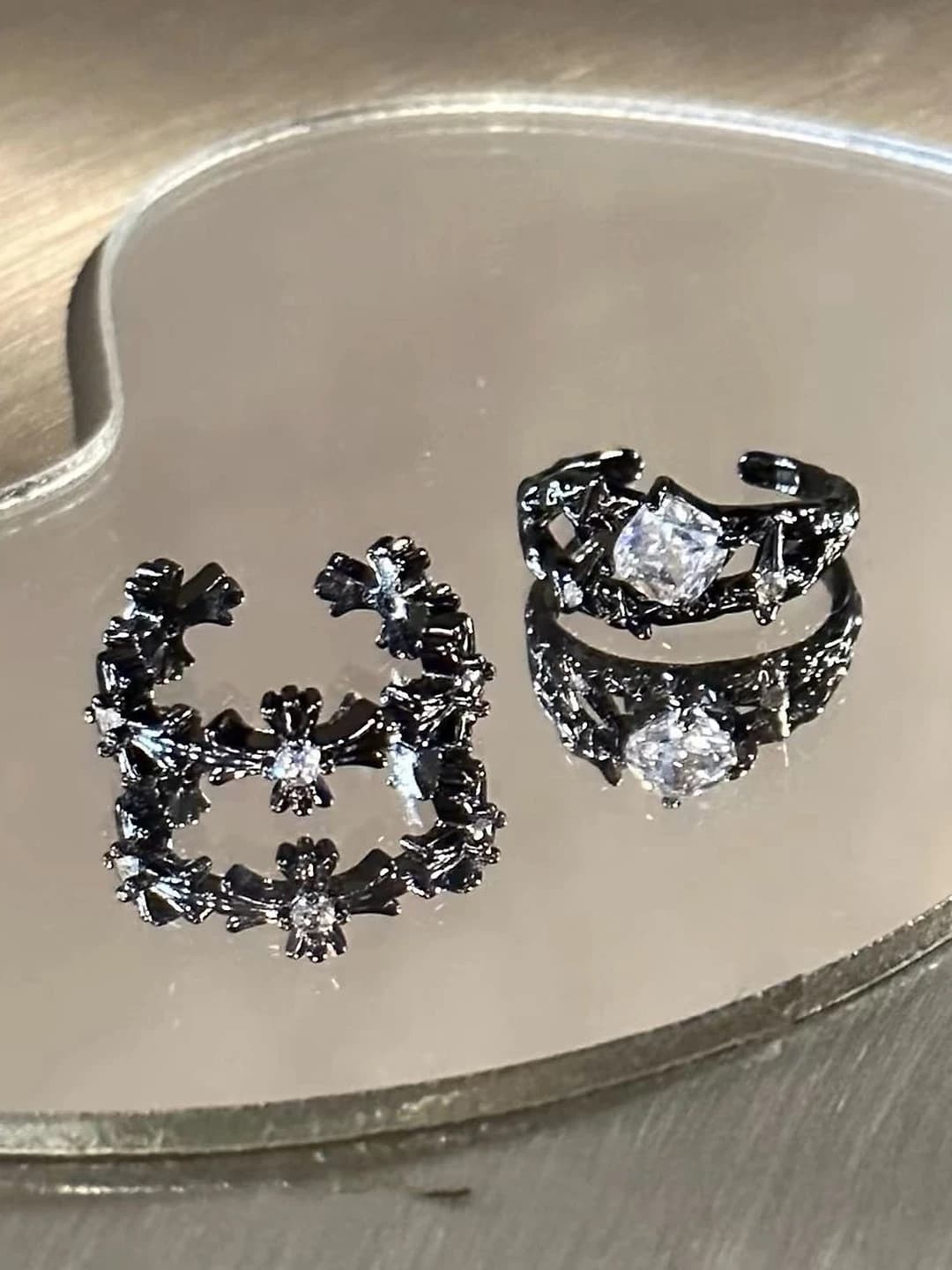 M1089+M1090 Dark rings 2 pcs