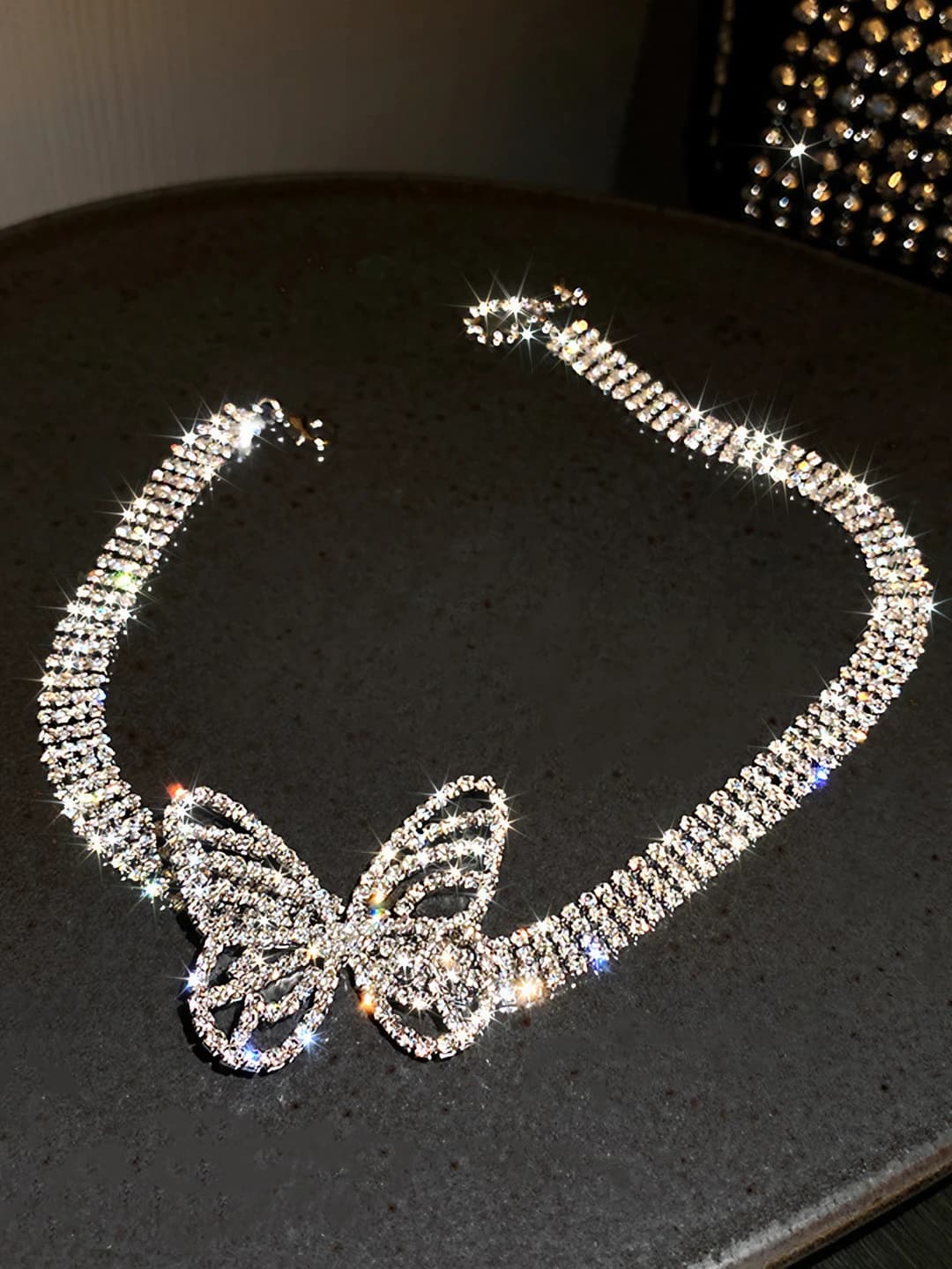 87# Silver, butterfly