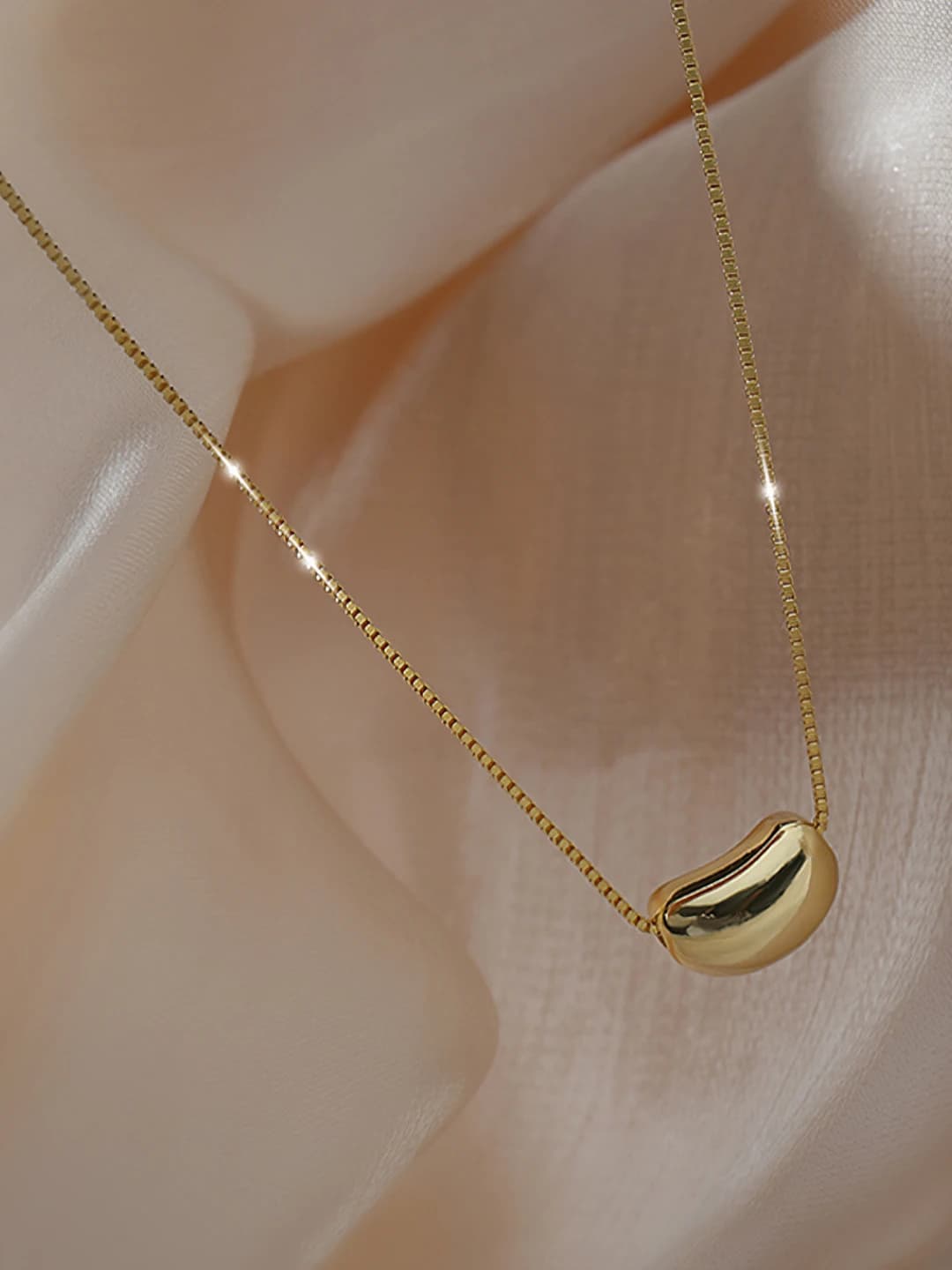 Gold, bean, titanium steel