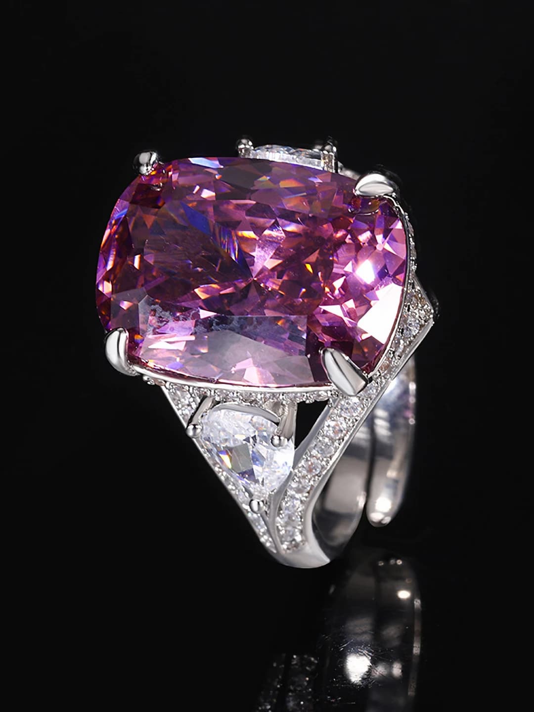 Dried rose cut ring