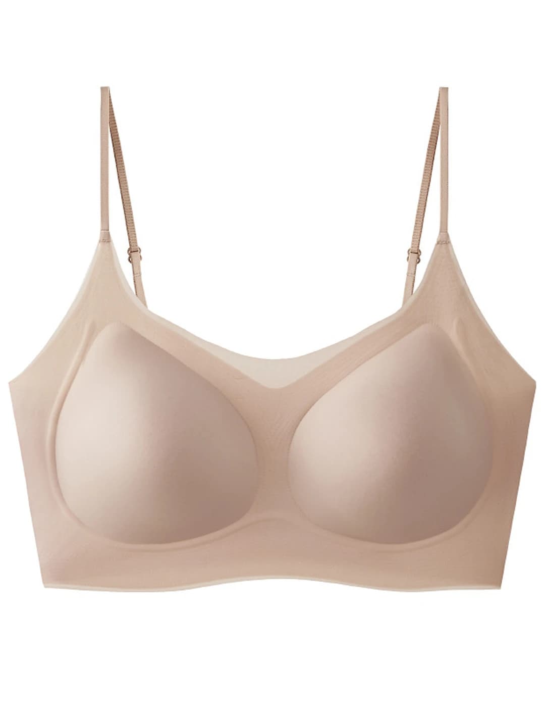Invisible nude (thin straps)