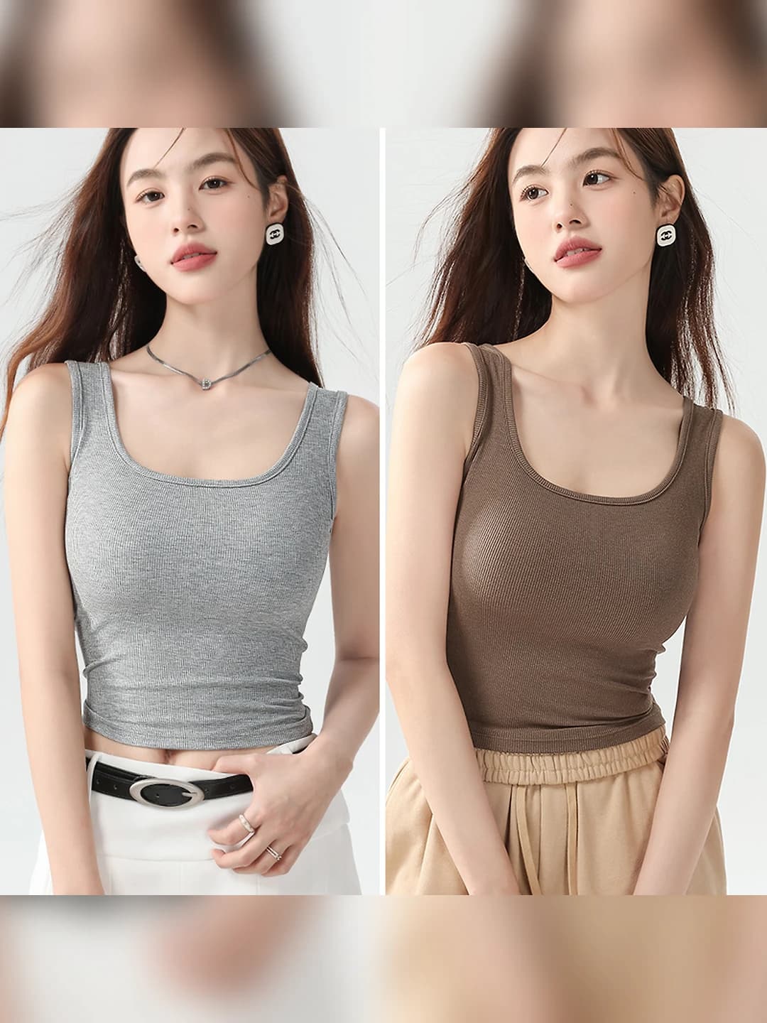 Jigarrang + Och kulrang, 2 dona