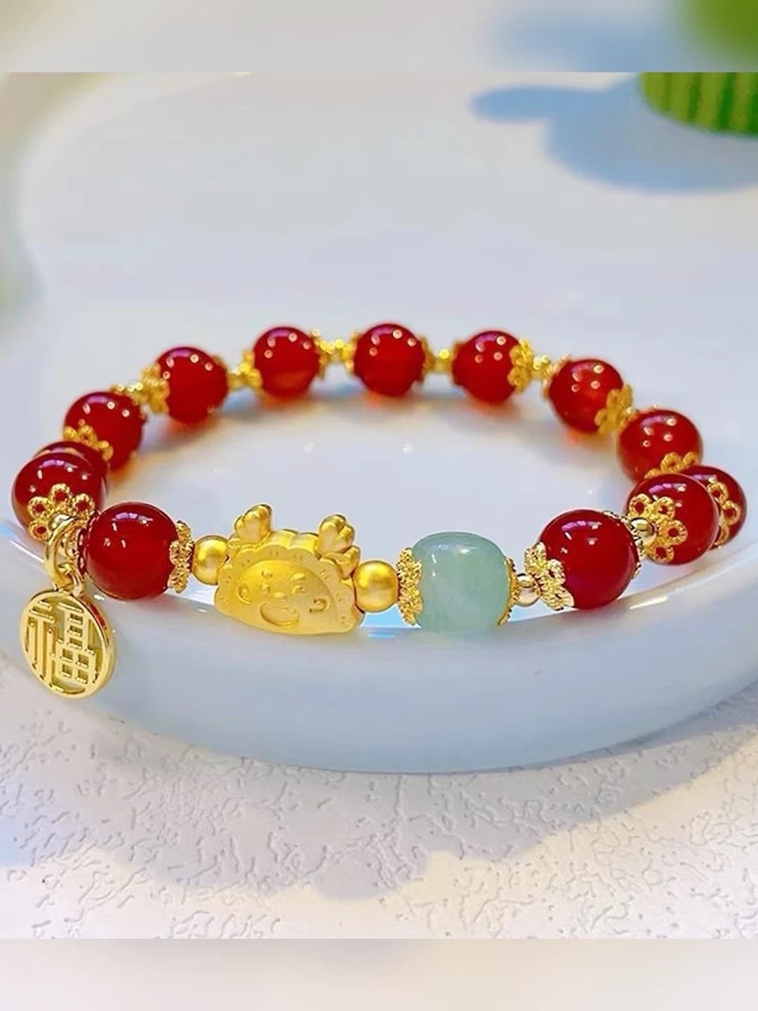 Dragon dumpling bracelet [red]