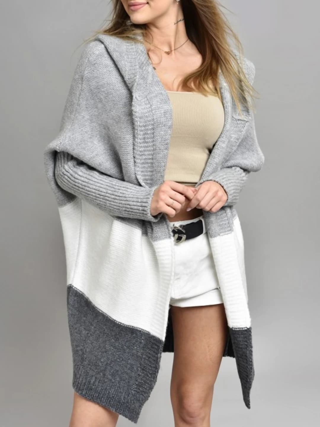 Grey + White