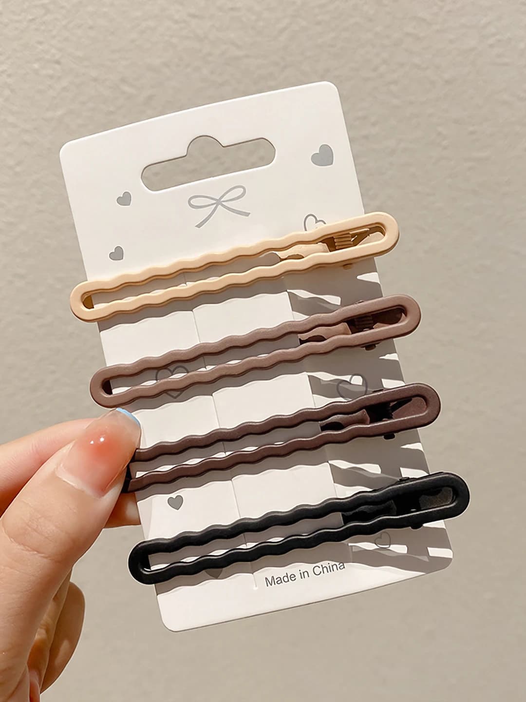 1# Wave clip 4 pcs set