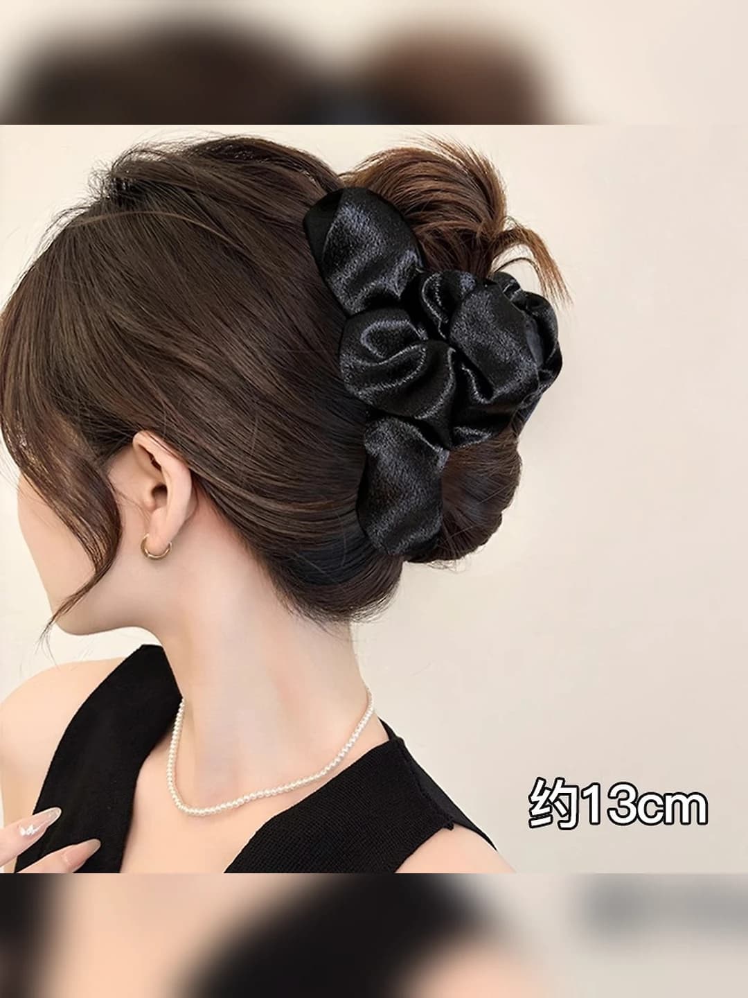 Qora, burma bulut bow