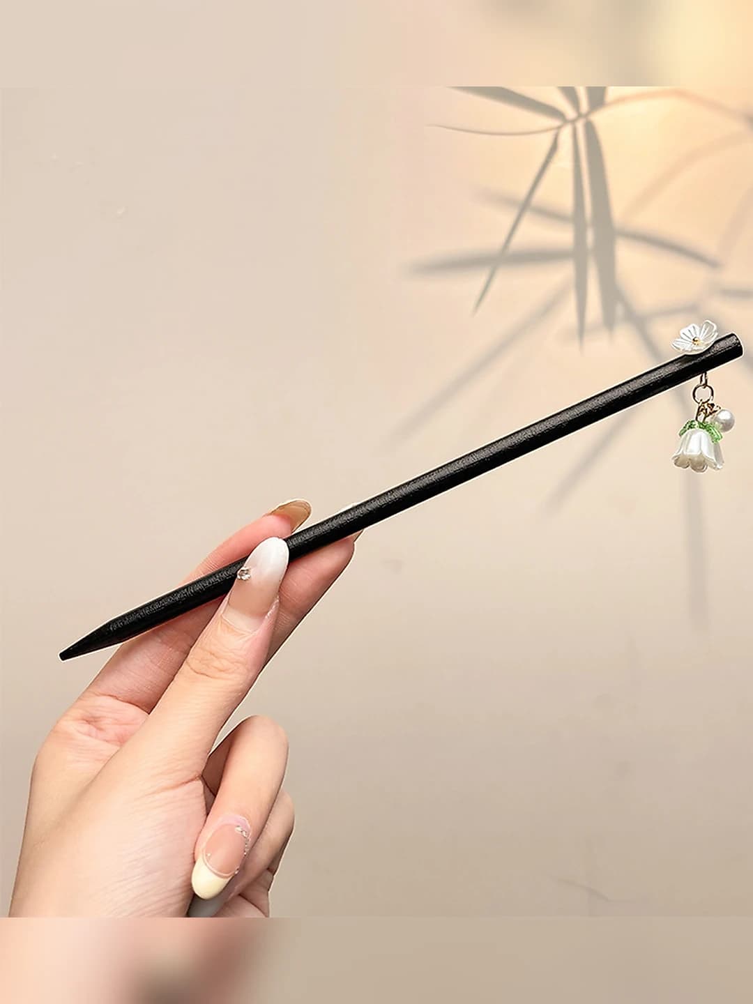 1# Wooden hairpin