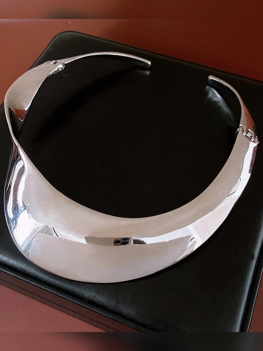 Silver, glossy