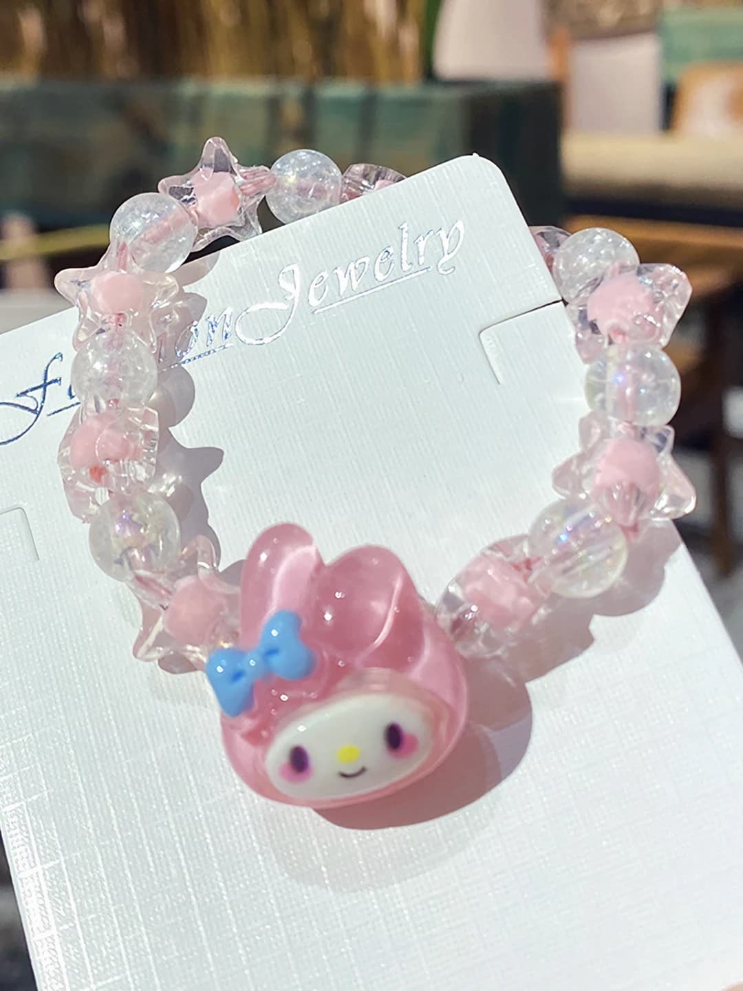 Pushti Cinnamoroll besh burchakli yulduz bilaguzuk (sumka)