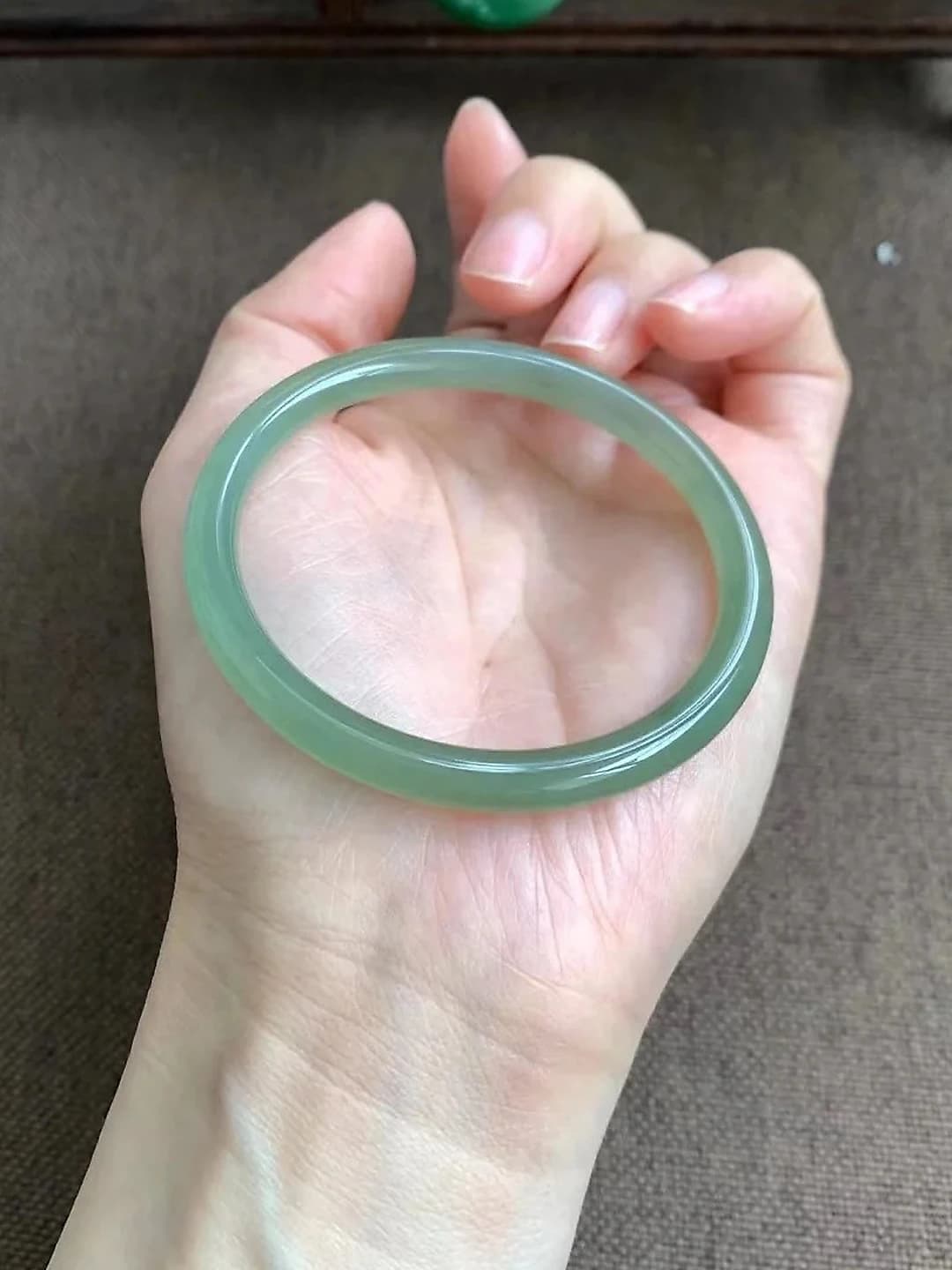 8mm широкий, Зелёная вода гора 1 шт