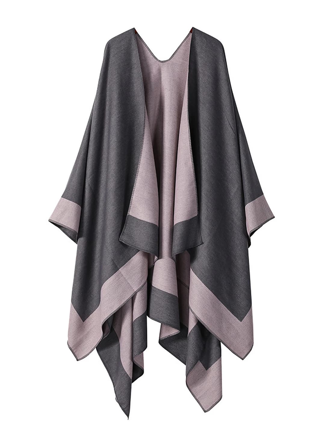 Grey-pink double-sided