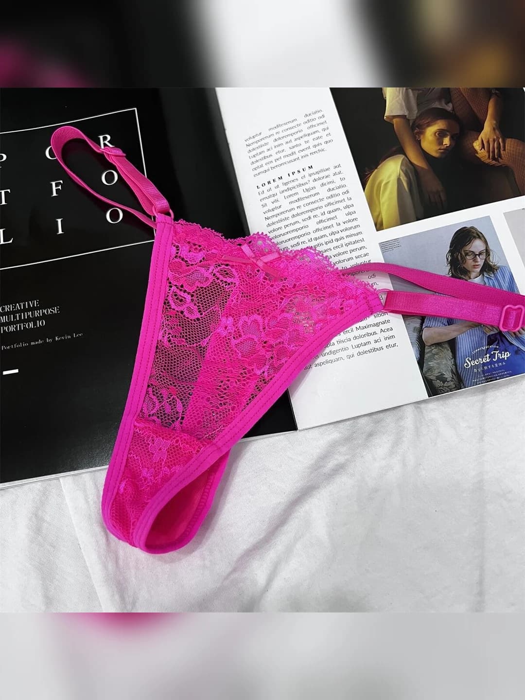 Neon pink