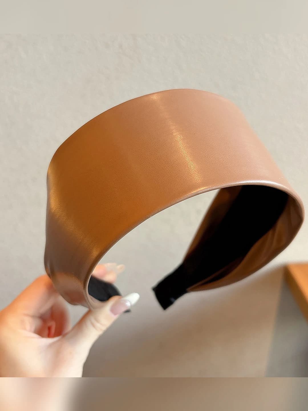 2# Coffee leather - 6.5 cm