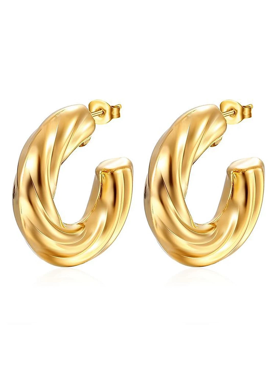 MS-011 Twist large C, Gold