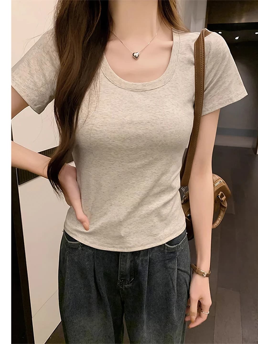 Grey (U-neck)