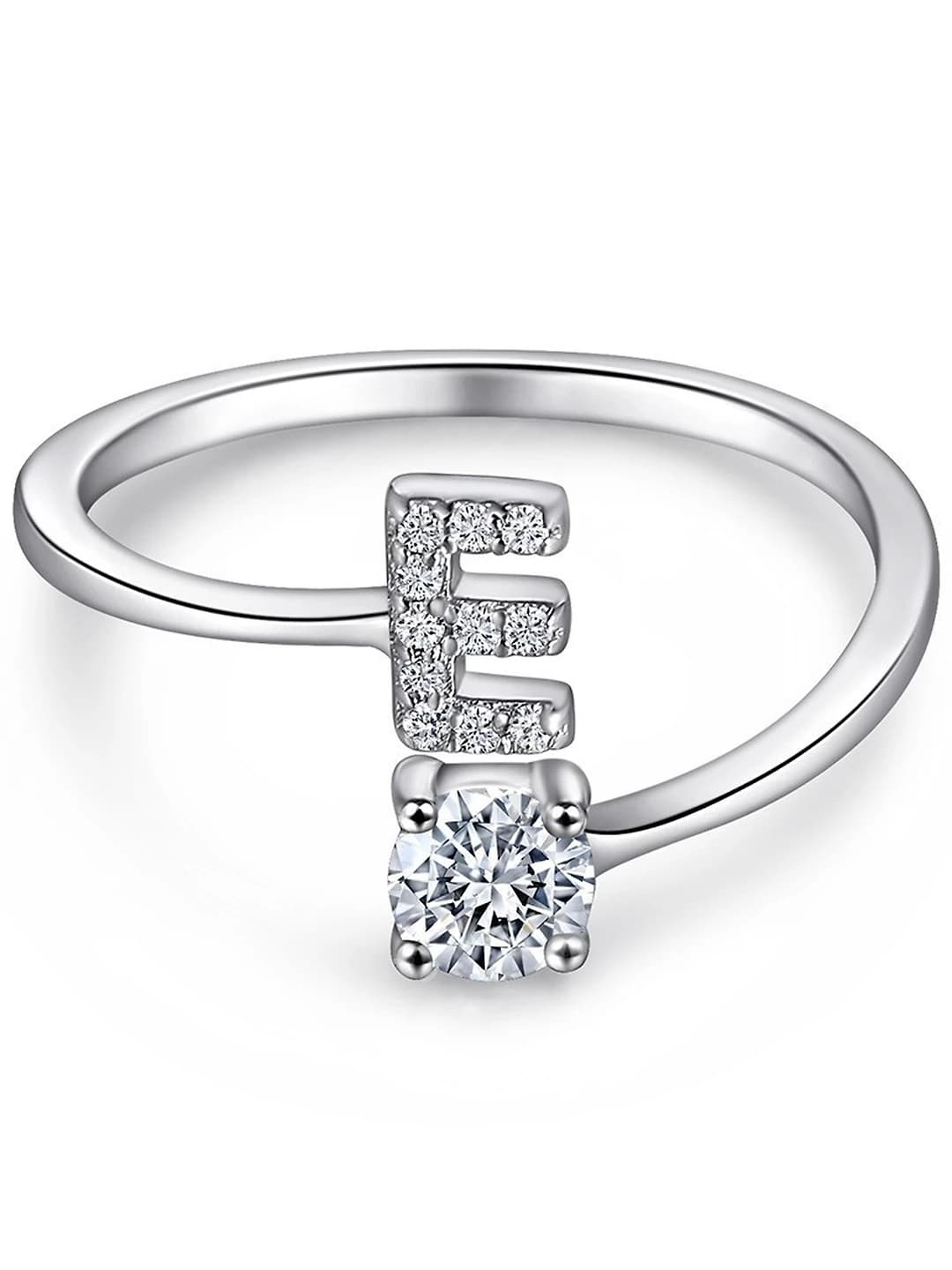 Letter ring — E