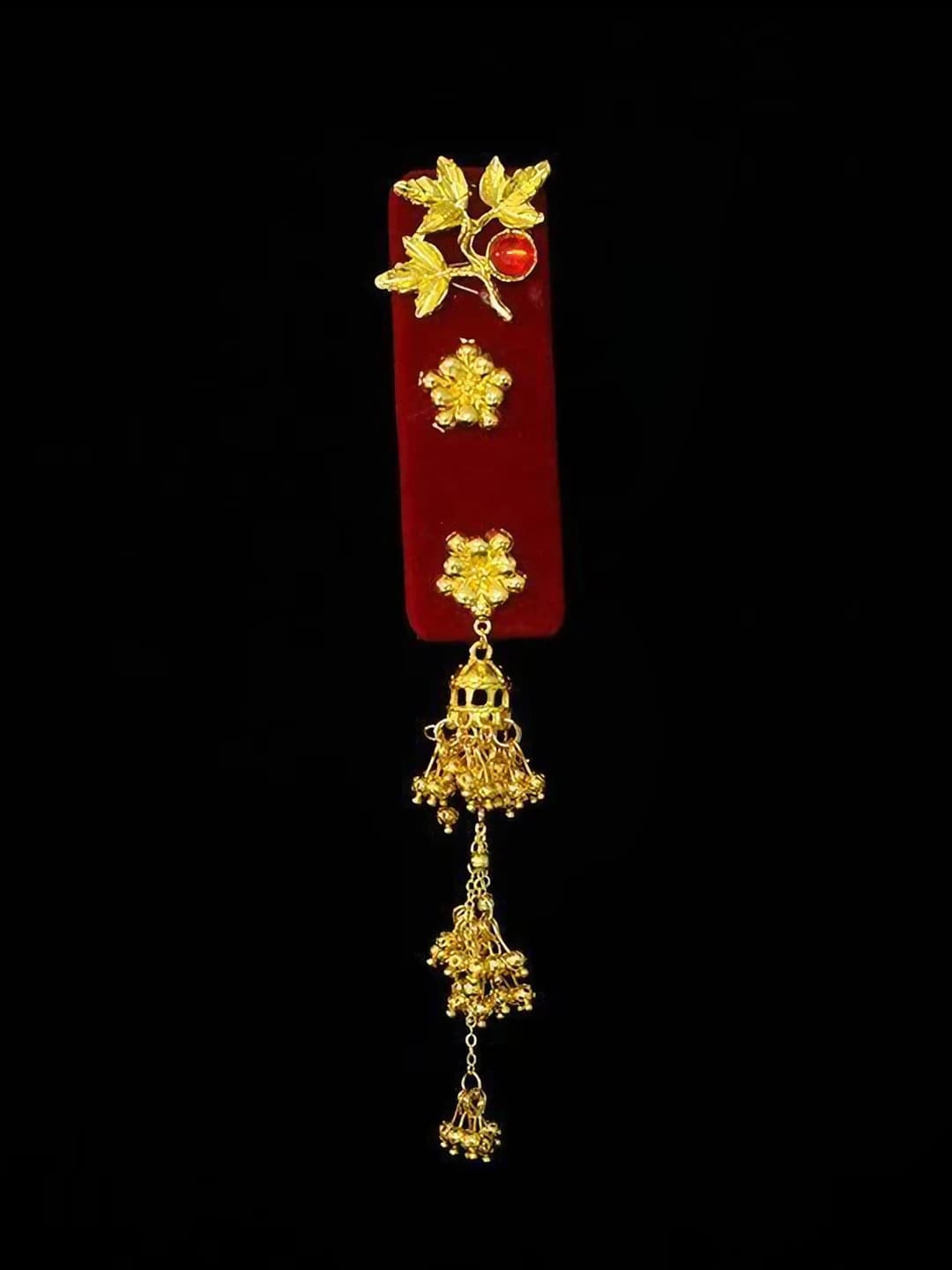 1245 Orchid fringe, single